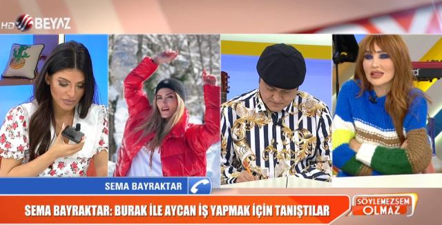Sema Bayraktar, eski eşi ile evlilik kararı alan arkadaşımız Aycan Varış'a sitem etti: Eşimi eve bana video attı