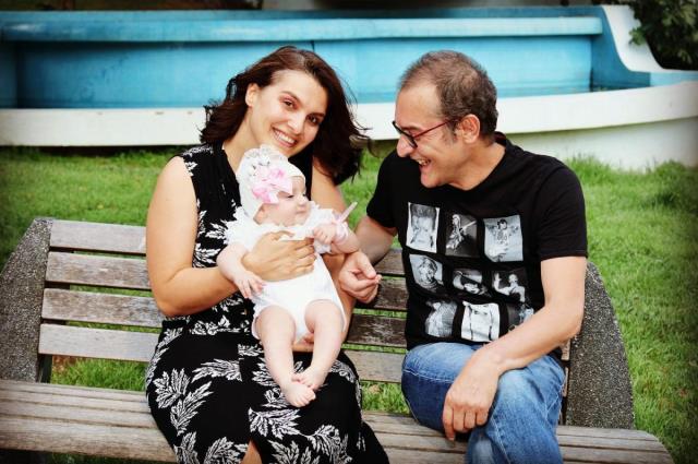 Ünlü oyuncu Feride Çetin'in sinema yazarı Murat Özer, oğluna uğurlandı