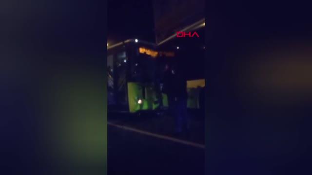 Sarıyer'de İETT otobüslerinin karıştığı kazada 4 kişi yaralandı