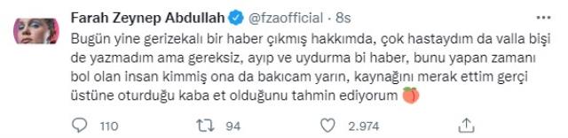 Farah Zeynep Abdullah Bergen filminden 40 milyon lira esprisini iddiasını yalanladı