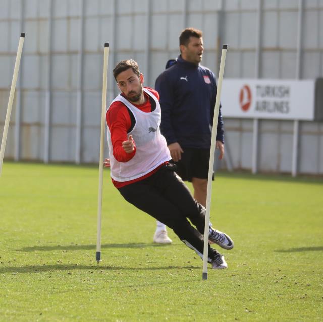 Sivasspor, Başakşehir maçlarının hazırlıklarını sürdürdüler