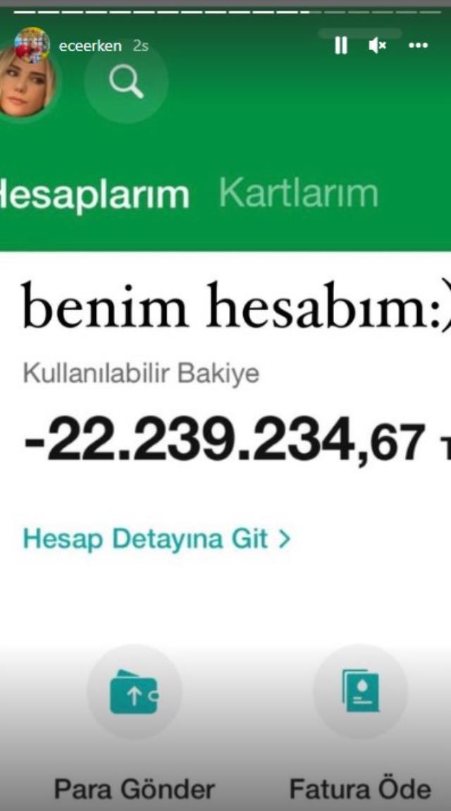 Eşinden kalan saatlerin 15 milyona satacağı iddia edilen Ece Erkendeki açıklamalarla gösteriyi protesto etti