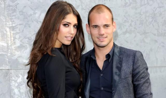 Ünlü futbolcu Sneijder'in eski eşi, hemcinsiyle yaşadığını itiraf etti
