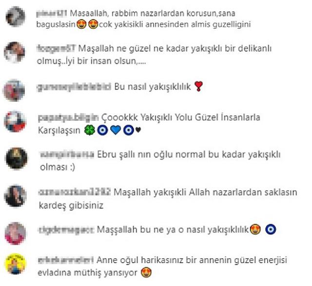 Ebru Şallı 18 yaşındaki oğluyla değerlendirmeleri paylaştı, onu gören aynı yorumu yaptı: Bu nasıl dağılmalık