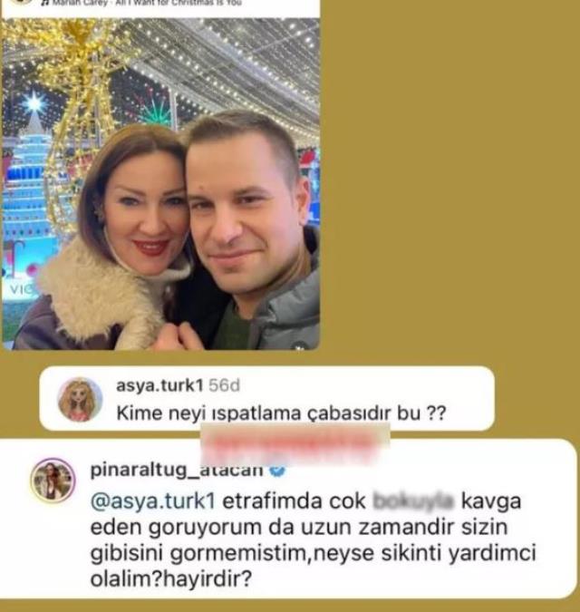 Pınar Altuğ kocasıyla fotoğrafına gelen yoruma dayanamadı, ağzını bozdu