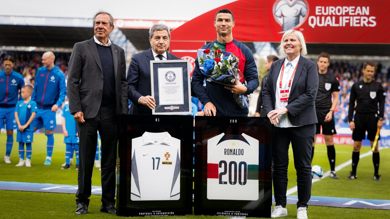 Cristiano Ronaldo, Guinness Rekorlar Kitabı'na girdi