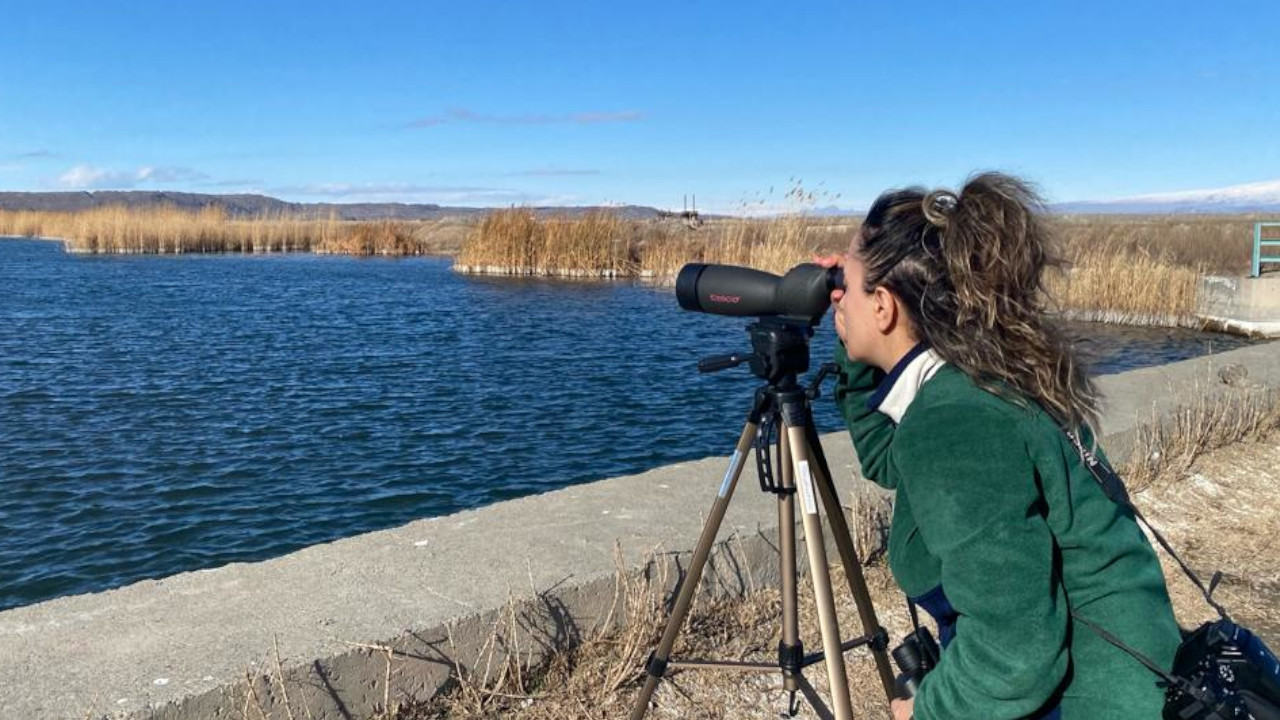 Ağrı Milli Parkı'nda 2 bin 200 kuş kayıt altına alındı