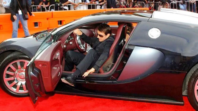 Garip bir olaydan sonra Tom Cruise'un Bugatti arabası alması yasaklandı